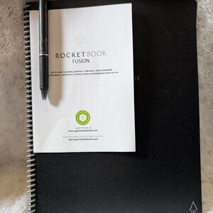 Like New Rocketbook Fusion Reusable Notebook